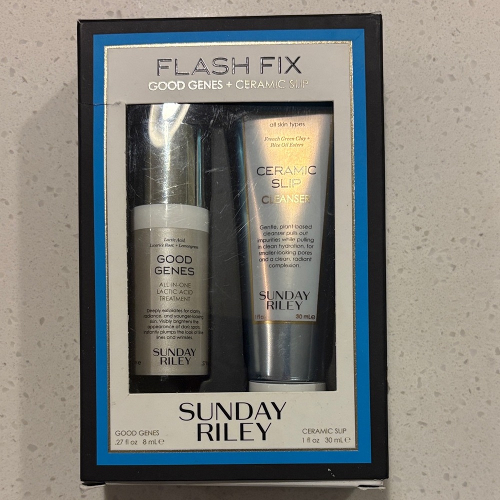 Sunday Riley Flash Fix Set - Good Genes snd Ceramic Slip